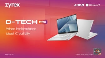 Zyrex D Tech Pro dan Zyrex Orion Meluncur ke Indonesia, Laptop dan PC Buatan Lokal