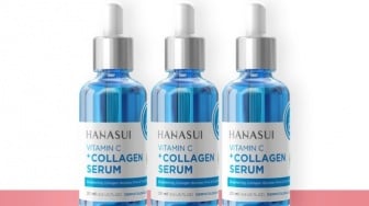 4 Rekomendasi Serum Hanasui untuk Usia 40 tahun ke Atas, Cuma Rp20 Ribuan Bisa Lawan Tanda Penuaan