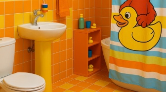 5 Desain Kamar Mandi Anak Paling Ceria dan Aman, Bikin Si Kecil Betah Berlama-lama!