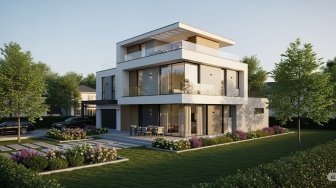 11 Desain Rumah 3 Lantai dengan Rooftop Modern, Solusi Hunian Urban yang Nyaman dan Stylish!