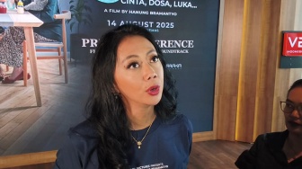 Asri Welas Pose Berani di Pemotretan Terbaru, Tutupi Area Sensitif Cuma Pakai Ini