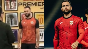 Bocor! Jordi Amat Pakai Jersey Persija