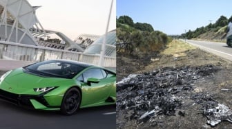 Hangus Terbakar, Berapa Harga Lamborghini Nahas yang Dikendarai Diogo Jota?