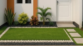5 Rekomendasi Desain Taman Depan Rumah Subsidi yang Estetis dan Hemat
