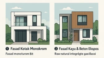 5 Desain Fasad Rumah Minimalis Paling Keren: Tampil Menonjol di Lingkungan Sekitar
