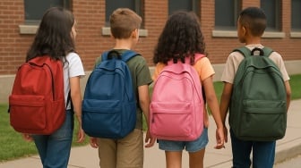 5 Rekomendasi Tas Sekolah Terbaik, Anti Air dan Tali Empuk Hindari Pegal