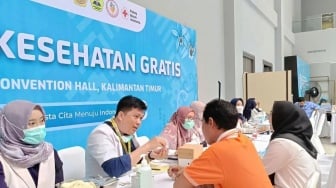 Cek Kesehatan Gratis Dinkes Kaltim Diserbu Warga, Kukar Paling Antusias