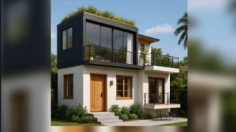 7 Desain Rumah 2 Lantai Mungil Cantik, Solusi Modern untuk Lahan Terbatas di Tengah Kota!