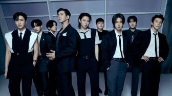 Super Junior Pancarkan Aura Cool dan Intens di Teaser MV Lagu Express Mode
