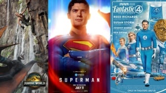 Parade 3 Raksasa: Jurassic World: Rebirth, Superman, dan Fantastic 4, Siapa Jawara Box Office-nya?
