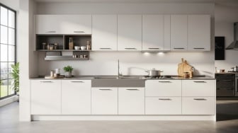 5 Inspirasi Desain Kitchen Set Minimalis untuk Dapur Sempit, Bikin Terlihat Luas dan Estetik