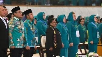 Buka Rakernas PKK, Wamendagri Ribka Ungkap Jasa TP PKK Tingkatkan Kualitas Hidup Masyarakat