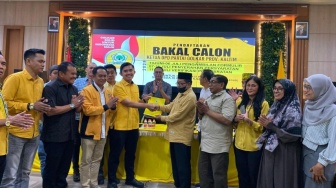 DPD Golkar Kaltim Tunggu Penantang, Baru Rudy Masud Ajukan Pencalonan