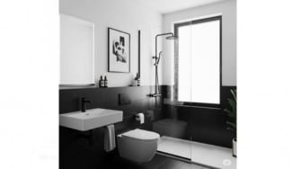 5 Ide Desain Kamar Mandi Kecil Ukuran 1x2 yang Bikin Nyaman, Makin Betah Mandi