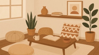 5 Inspirasi Furnitur Lesehan Estetik untuk Ruang Nyaman di Rumah