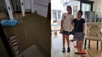 7 Potret Rumah Mewah Tamara Geraldine Dilanda Banjir, Air Sampai Setinggi Pinggang Orang Dewasa
