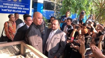 Baru Juga Tiba di Polda Metro Jaya, Ahmad Dhani Berharap Lita Gading Segera Diciduk