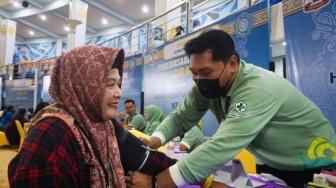 5.000 Warga Dibidik, Pemeriksaan Kesehatan Gratis di Balikpapan Diserbu Masyarakat