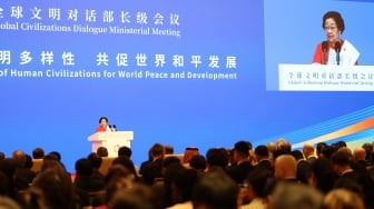 Jadi Pembicara Pertama di Forum Dialog Peradaban Global Beijing, Megawati Ingatkan Masalah Ini