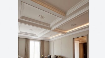 7 Model Plafon Gypsum Modern yang Bikin Rumah Terlihat Mewah & Rapi