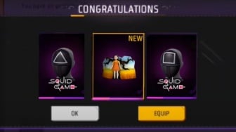 45 Kode Redeem FF Max Terbaru 11 Juli: Ada Evo Gun dan Bundle Squid Game