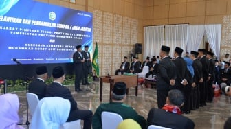 Lantik Enam Pejabat Eselon II, Bobby Nasution Kembali Tekankan Soal Loyalitas