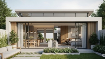9 Desain Rumah Tipe 45 Minimalis Modern, Cocok untuk Pasangan Muda