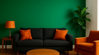 10 Warna Cat Rumah Sederhana Tapi Mewah, Bikin Interior Makin Keren!