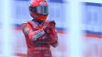 Juara MotoGP Jerman 2025, Marc Marquez Selebrasi Aura Farming Bocah Pacu Jalur