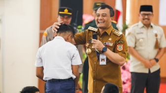 Pesan Ahmad Luthfi ke Pelajar SMAN 1 Kartasura: Stop Bullying dan Tawuran, di Sini Kalian Belajar!