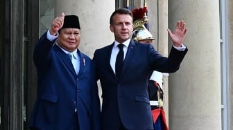 Dari Bastille Day, Macron Jamu Prabowo Santap Malam di Istana lyse