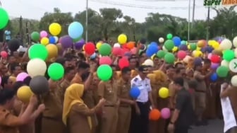 Hati Cemas 1.077 PPPK Batanghari, SK Ditahan Bupati Usai Insiden Balon Viral?
