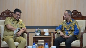 Gubernur Bobby Nasution dan Ombudsman Sumut Bahas Pelayanan Kesehatan, Pendidikan, dan Publik