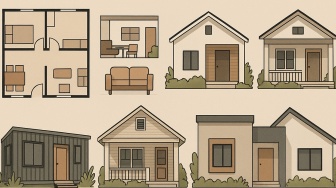9 Desain Rumah 6x8 Biaya Murah, Cocok Buat Keluarga Muda!