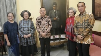 Dasco Sambangi Ruang Kerja Bung Hatta Bawa Pesan Presiden Prabowo, Soal?