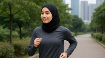 5 Rekomendasi Hijab Sporty Murah untuk Jogging, Lari Pagi Makin Kece dan Anti Ribet!