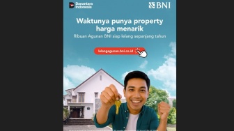Buka Peluang Investasi  Properti Mulai Rp50 Juta, BNI Gelar Lelang Aset Agunan