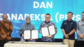 Holding BUMN Danareksa Dorong Ekonomi Biru Lewat Kemitraan dengan KKP