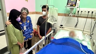 Sebulan Koma Melawan Bisa Ular Weling, Tubuh Rafa Terbaring Lemah di PICU Kariadi