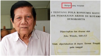 Skripsi Jokowi Diduga Mencontek Pidato Soenardi, Siapa Dia?