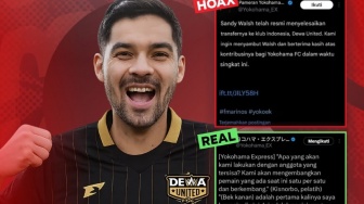 Kronologis Hoaks Sandy Walsh Dilepas Yokohama F Marinos ke Dewa United