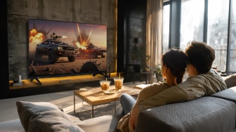 Sharp Aquos QLED TV Terbaru, Gambar 1 Miliar Warna, Fitur Google TV Versi 14