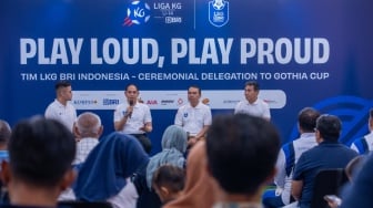 Piala Dunia Remaja Gothia Cup Swedia: BRI dan Liga Kompas Resmi Lepas Keberangkatan Tim LKG BRI