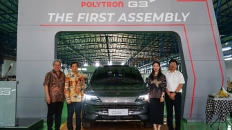 Mobil Listrik Polytron Mulai Diproduksi di Purwakarta
