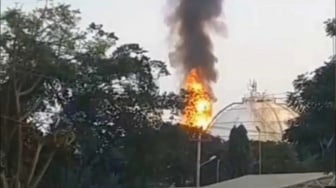 Kobaran Api di PT Pertamina Tanjung Sekong Picu Kepanikan Warga, Ada yang Sudah Siap Mengungsi