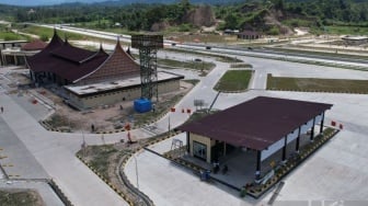 Rest Area Tol Padang-Sicincin Bernuansa Minangkabau, Ini Alasannya