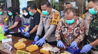 Rp6,8 Miliar Narkoba Dimusnahkan, Polresta Bandar Lampung Selamatkan 63 Ribu Nyawa