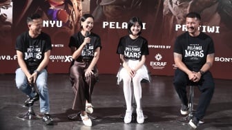 Kostum Berat hingga Teknologi XR, Ini Tantangan Pemain Pelangi di Mars di Lokasi Syuting
