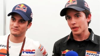 Punya 6 Rekan Satu Tim, Marc Marquez Ngaku Banyak Belajar dari Dani Pedrosa