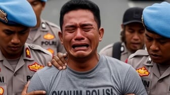Polisi Sering Bolos Kerja, Nangis saat Dijemput Suruh Bertugas